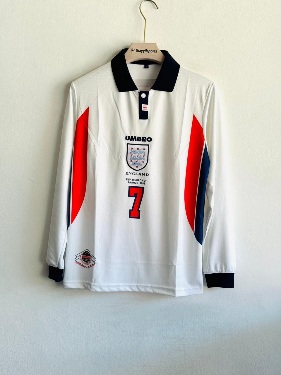 Umbro England 1998 World cup  Home Jersey