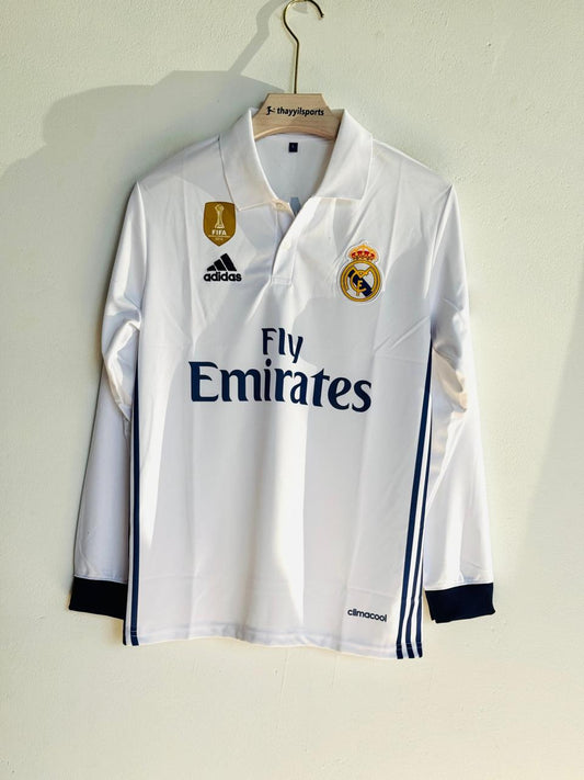 Real Madrid Long-Sleeves 2016-17 Jersey