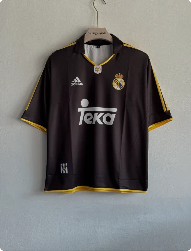 REAL MADRID 1999-2000 AWAY KIT FIVESLEEVE POLO