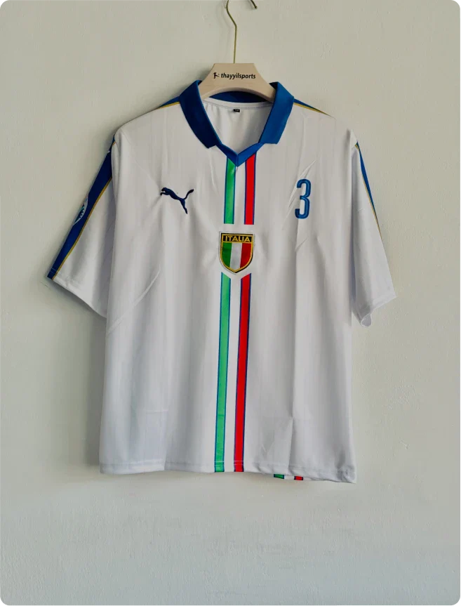 ITALY 2016-17 AWAY KIT MALDINI FIVESLEEVE POLO