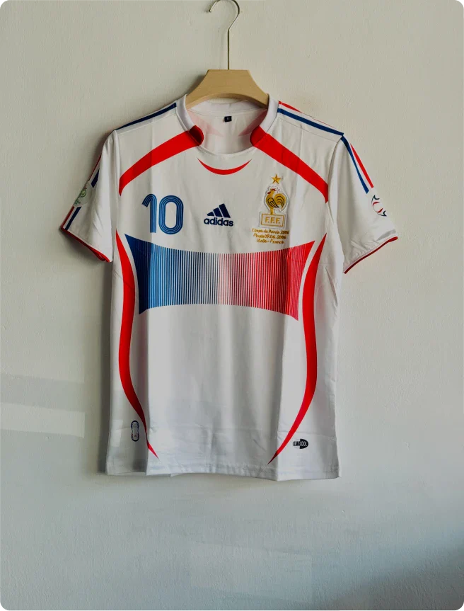 FRANCE 2006 AWAY KIT ZIDANE PREMIUM