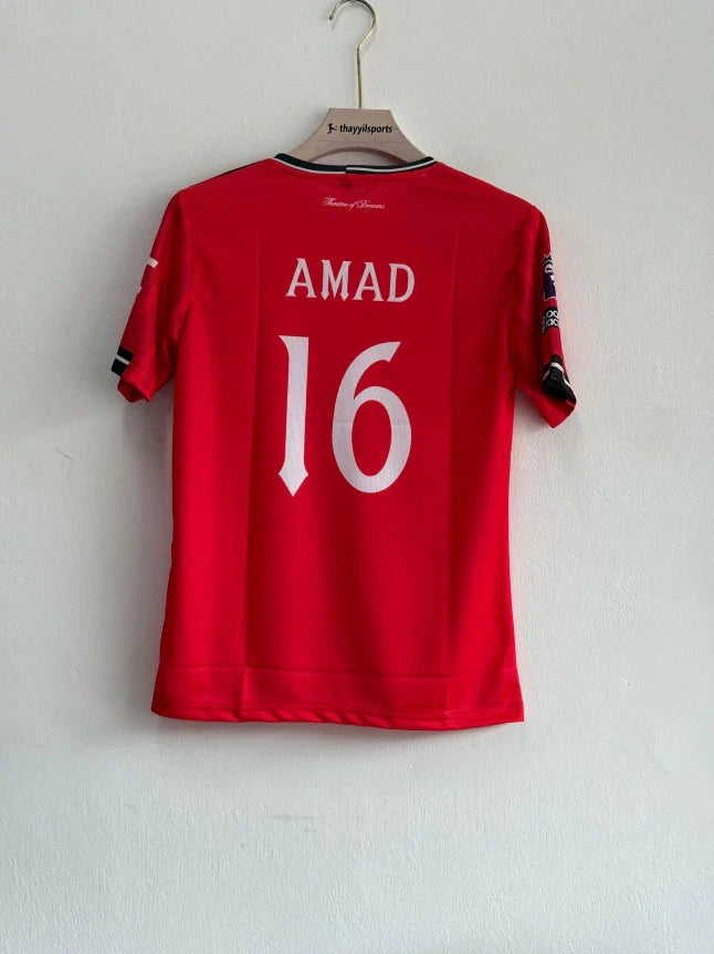 MANCHESTER UNITED 25-26 HOME KIT AMAD