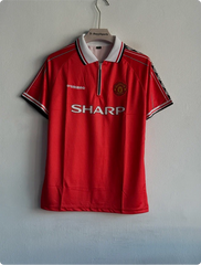 MANCHESTER UNITED 1998-99 HOME KIT BECKHAM POLO PREMIUM