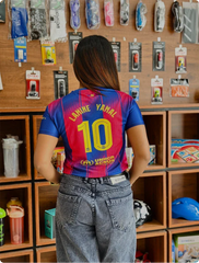 CROP TOP BARCELONA 25-26 HOME YAMAL