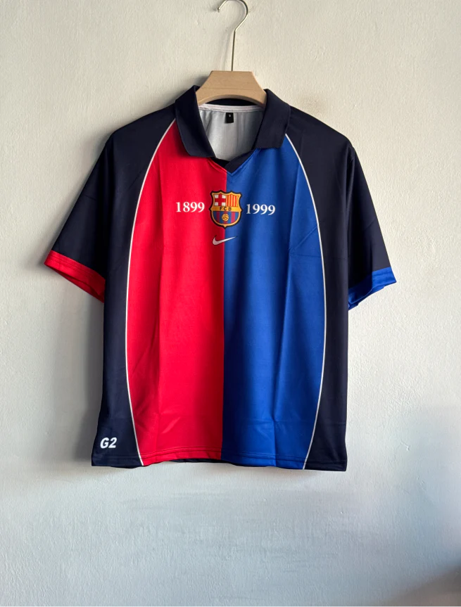 BARCELONA 1999 SPECIAL KIT INIESTA FIVESLEEVE POLO
