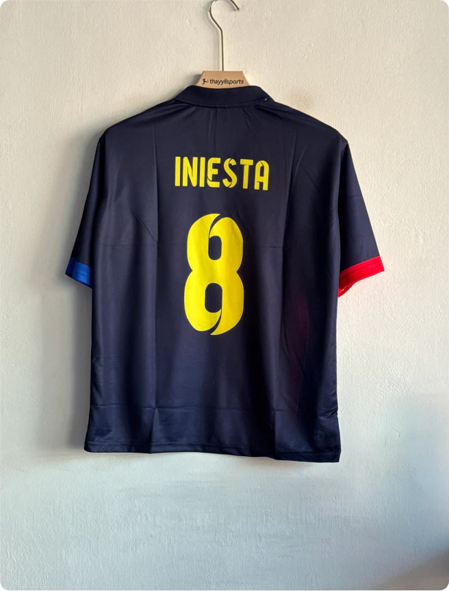 BARCELONA 1999 SPECIAL KIT INIESTA FIVESLEEVE POLO
