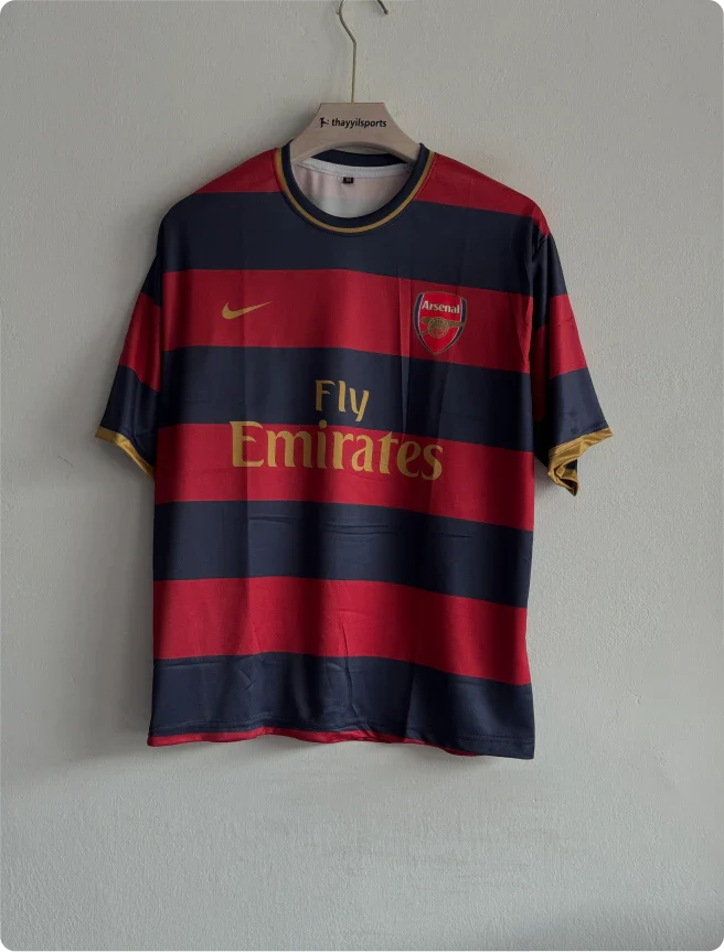 ARSANEL 2007-08 THIRD KIT FABREGAS FIVESLEEVE