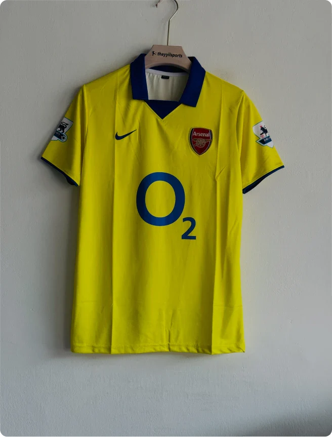 ARSANEL 2003-04 AWAY KIT HENRY POLO