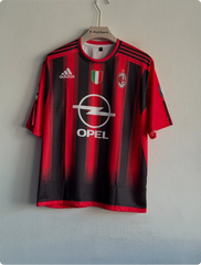 ACMILAN 2004-05 HOME KIT MALDINI FIVESLEEVE